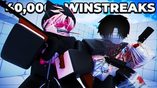 We Are The HIGHEST WINSTREAK Duo In Roblox Rivals...