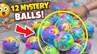 Opening 12 Mystery Puzzle Balls😲So Many Surprises! #KidsYouTube #ToyUnboxing #KidsFun #SamairaVerse