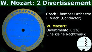 W. Mozart: Divertimento in D major, Eine kleine Nachtmusik. I. Vlach (Conductor), Czech Chamber Orch