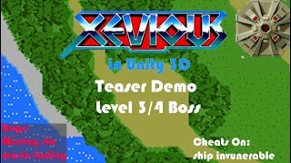 Xevious Level 3/4...and the boss