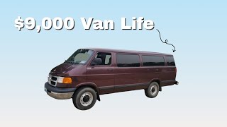 $9k Dodge Ram Camper Van