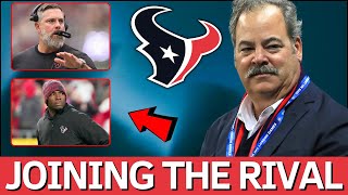😱 OMG! HUGE COACHING STAFF EXIT? DIVISION RIVAL TARGETING KEY DEFENSE MIND. TEXANS NEWS