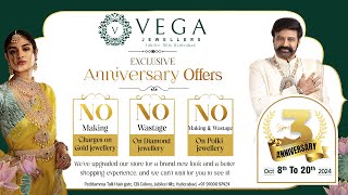 Vega Jewellers – 3rd Anniversary Celebration! 🎉✨