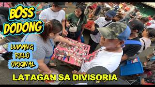 LATAGAN NANG MGA SEGUNDA MANONG RELO SA DIVISORIA LAHAT ORIGINAL KAY DODONG BOHOL