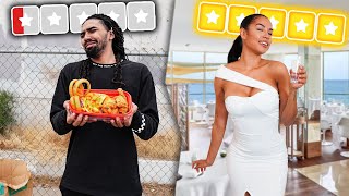 WORST Reviewed Restaurant VS BEST Reviewed Restaurant!! | The Family Project
