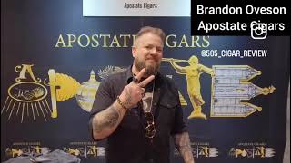 PCA 2025 - New Orleans … Brandon Oveson of Apostate Cigars