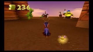 Spyro the Dragon - Dry Canyon *Walkthrough* [PS1]