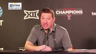 Campus Live TTU - Coach Beard Presser UTGV