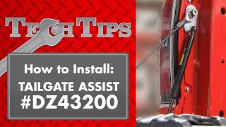 How to Install a Tailgate Assist – #DZ43200 – Tech Tips