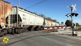 NS 4187 (GE AC44C6M) leads NS 41N - 19