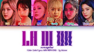 EVERGLOW – LA DI DA Color Coded Lyrics HAN/ROM/ENG