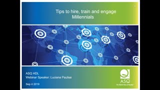 Tips to Hire, Train and Engage Millennials
