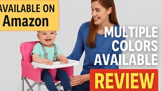 Bright Starts Pop ‘N Sit Portable Booster Review Best Baby Seat for Travel, Feeding & Playtime (2025