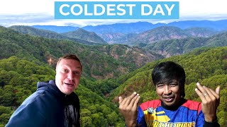 My COLDEST Day In The Philippines (Filipino Friend Challenged Me...)
