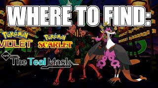 Where to Catch Fezandipiti - Pokemon Teal Mask DLC