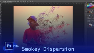 92.[Ps] Smoky Dispersion - Photoshop Tutorial [In Hindi / urdu]
