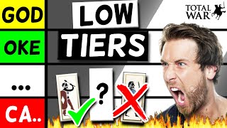 I Ranked All Rome 2 Low Tier Units on a Tier list...🧐