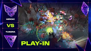 LOSER IS OUT! TUNDRA vs HEROIC - Official Highlights - BLAST Slam VI Dota 2