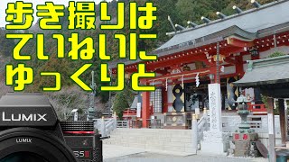 S5IIと言えども慎重に歩かないと手振れはヒドイ　#伊勢原#大山#阿夫利神社