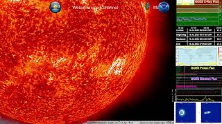 Proton event from Region 3363, multiple ICMEs, Tsunami near Alaska from a 7.2 EQ 16 July, 2023