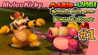 Mario & Luigi: Bowser's Inside Story + Bowser Jr.'s Journey #1 | MeleeKirby