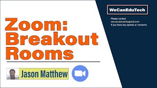 Zoom Breakout Rooms