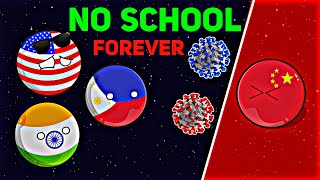 [INDIA'S CHAPPAL ENDS VIRUS]😃🌎😆 || VIRUS RUNS AWAY☠️😂 #Countryballs