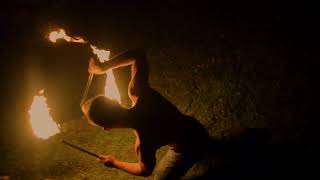Luke Bertone - Flomentum : Devil Sticks Fire Flow