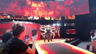 Brock Lesnar dark match with Big Show Raw Portland