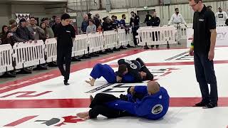Blue belt match Frankenstein