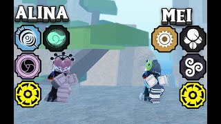 Mei VS Alina | Shindo PVP 29