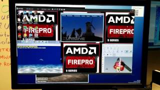 AMD FirePro S4000X in HP ProLiant WS460C Graphics Server Blade