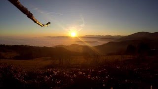 Sunset over the fog... Timelapse GoPro Hero 4