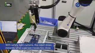 DOBOT | CR series automated screwdriving of laptop computer in assembly lines