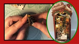 Christmas Street Book Nook Miniature Part 1: Getting Started
