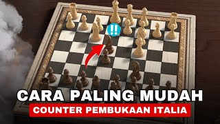 EASY WAY TO COUNTER ITALIAN GAME OPENING - Chess Trap To Win Fast | Learn Chess