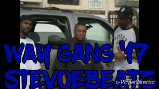 Crip type beat "Way Gang '17" prod. By Stevoebeatz..
