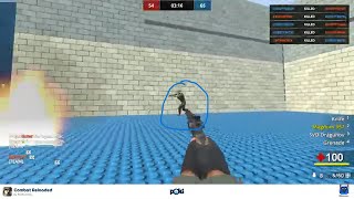 Combat Reloaded (Remake) 1337Hacker cheating using Garnade Launcher in TDM Match