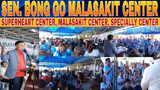 SEN. BONG GO NASA CALAMBA LAGUNA PARA SA ATING MGA KABABAYAN SUPERHEART CENTER SPECIALLY CENTER M.C