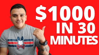 $1000 IN 30 MINUTES WITH THIS TURBO STRATEGY FOR BINARY OPTIONS
