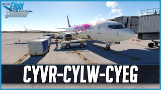 MSFS LIVE | Real World Westjet/Swoop OPS | *Early Access* iFly 737 MAX for MSFS | VATSIM