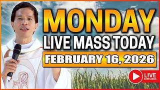 FILIPINO LIVE MASS TODAY ONLINE II FEBRUARY 16, 2026 II FR. FIDEL ROURA