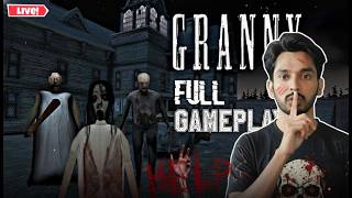 GRANNY HORROR LIVE 🔥 ESCAPE IF YOU CAN | SCARY GAMEPLAY