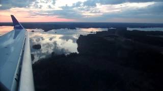 Landing in Tampere-Pirkkala airport
