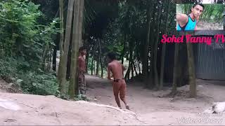 Bangla fanny video 😆😆 Sohel Fanny TV 😀😀 md. sohel islam akondo & Shihab  or samim