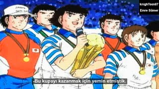 Kaptan Tsubasa'nın Uluslararası Gençler Şampiyonluğu Konuşması (Türkçe Altyazılı)