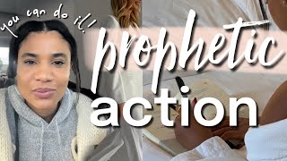 take prophetic action. hebrews 111.