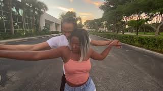 🇭🇹🇺🇸/ Her very first kompa dance video.../ Daphyre and Edouard.