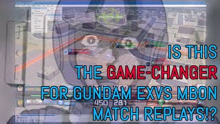 Gundam EXVS Maxiboost ON - Replay Export Test SUCCESS