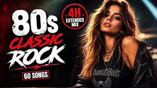 You Won’t Stop Listening 🎧 80s Classic Rock Marathon | 4H | 60 Hits